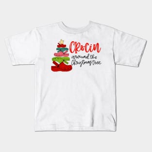 Crocin Around The Christmas Tree Funny Xmas 2020 Gifts Kids T-Shirt